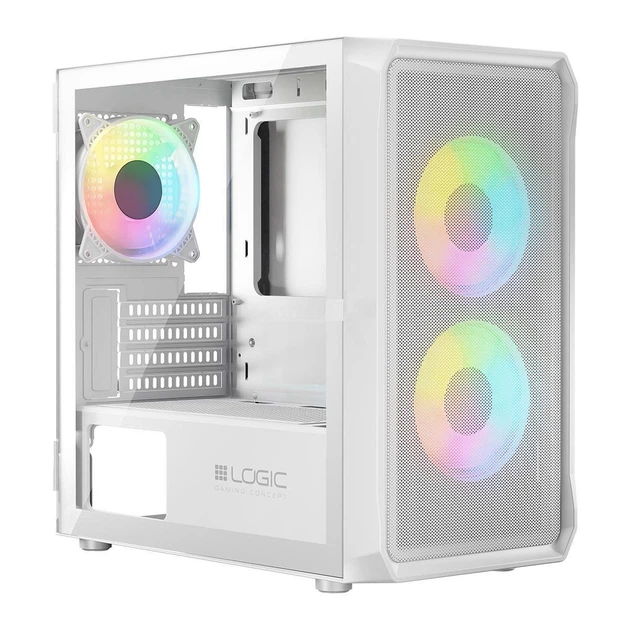 Корпус Logic Concept Portos ARGB Mini White (AM-PORTOS-20-0000000-0002) - изображение 3