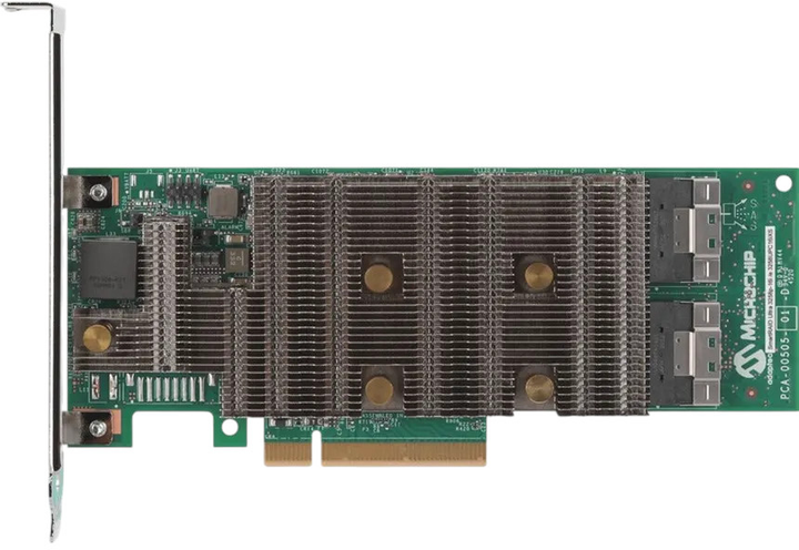 Контроллер RAID Microchip SmartRAID 3254-16i /e SAS/SATA/NVMe PCIe Gen 4 24 Gb/s (3254C16IX2S) - изображение 2