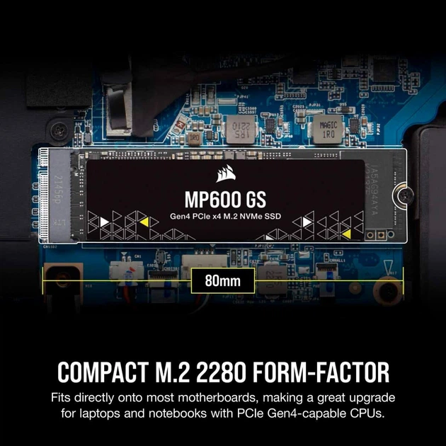 内蔵型SSD Corsair Force MP600 NVMe M.2 Gen4 1 TB Force Series Gen.4 PCIe MP600 1TB NVMe M.2 SSD