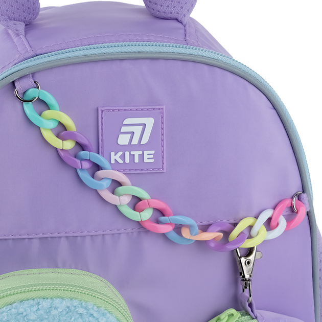 Рюкзак дитячий Kite Kids Purple Bunny 25х23х10 см 5 л (K25-2737XXS-1) - зображення 14