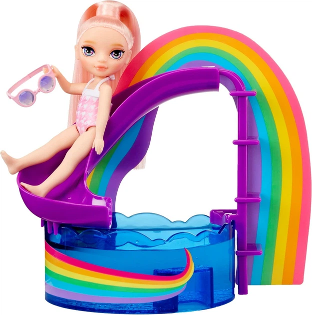 Кукла Рейнбоу Хай Блаш Паркер Rainbow High Littles Pool Blush