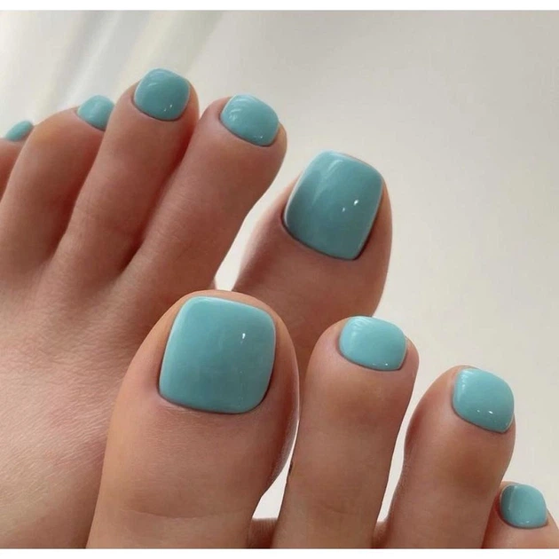 Накладные ногти для ног Nail нежно-голубые, 24 шт - Фото 1 Накладные ногти для ног Nail нежно-голубые, 24 шт - изображение 1