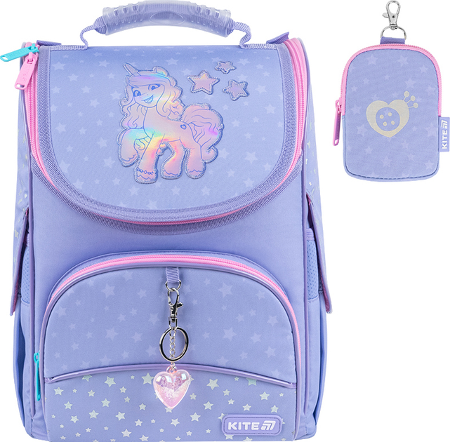 Рюкзак шкільний каркасний Kite Education My Little Pony 35х25х13 см 11.5 л (LP25-501S) - зображення 3