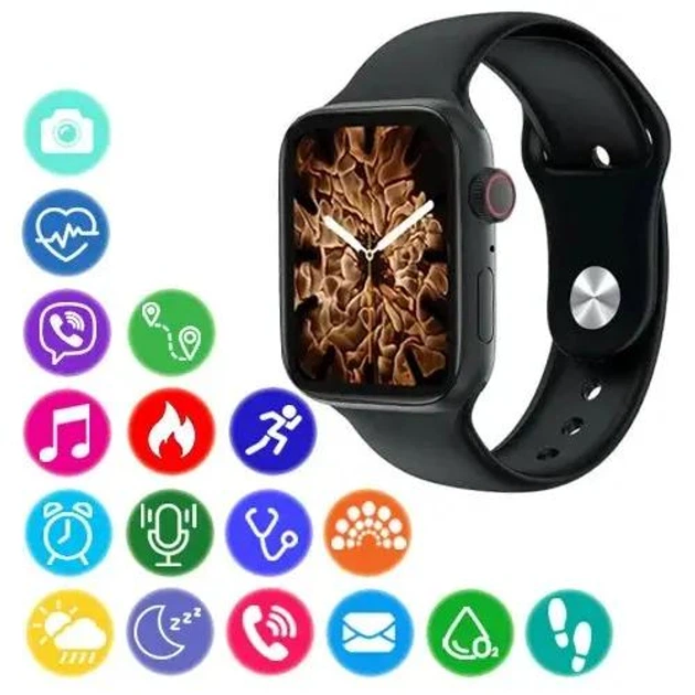Смарт-часы HiWatch 6 T500+ белые с измерением давления, пульса, уровня кислорода, функцией звонков - изображение 2