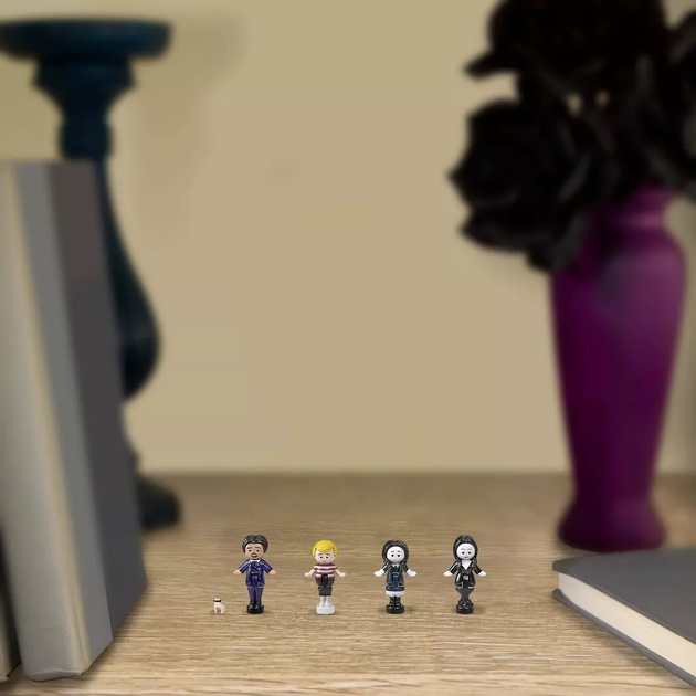 Figurki kolekcjonerskie Mattel Polly Pocket Collector The Addams Family HXW25 (0194735239634) - obraz 16