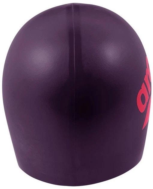 Шапочка для плавания Arena Big Logo Cap (009276-200) Plum/Bright Coral - изображение 5