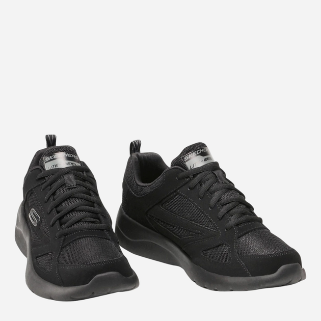 Чоловічі кросівки Skechers 58363-BBK 45 Чорні (193113470218) - зображення 3