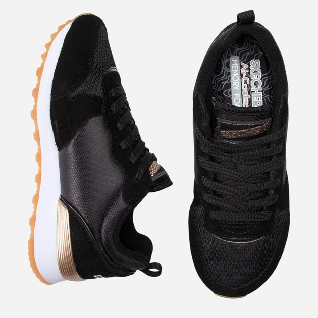 Buty sportowe damskie Skechers 111-BLK 38.5 Czarne (889110638798) - obraz 5