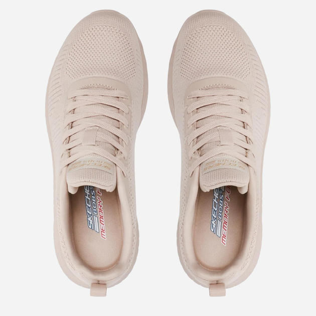 Buty sportowe damskie Skechers 117209-NUDE 35 Beżowe (196311447969) - obraz 4