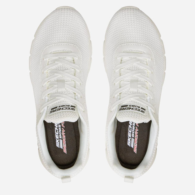 Buty sportowe damskie Skechers 117346-W 40 Białe (197627211039) - obraz 4