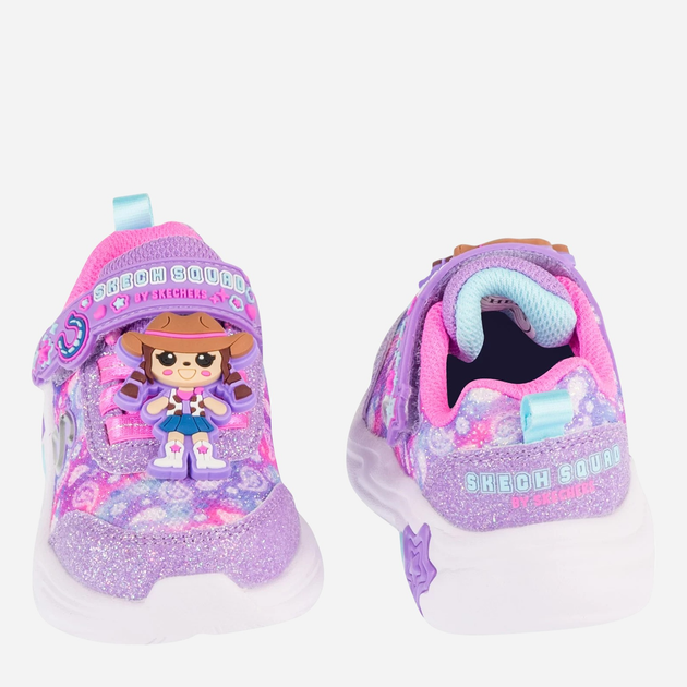 Дитячі кросівки для дівчинки Skechers 302214N-LVMT 26 Фіолетові (198376578466) - зображення 3