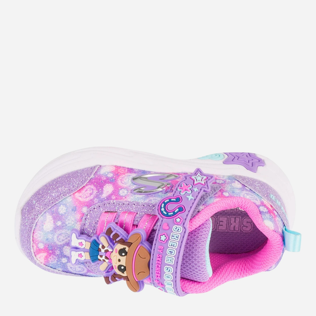 Buty sportowe chłopięce Skechers 302214N-LVMT 24 Fioletowe (198376578442) - obraz 4