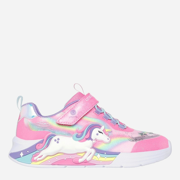 Buty sportowe chłopięce Skechers 302298L-PKMT 34 Różowe (198376551087) - obraz 1