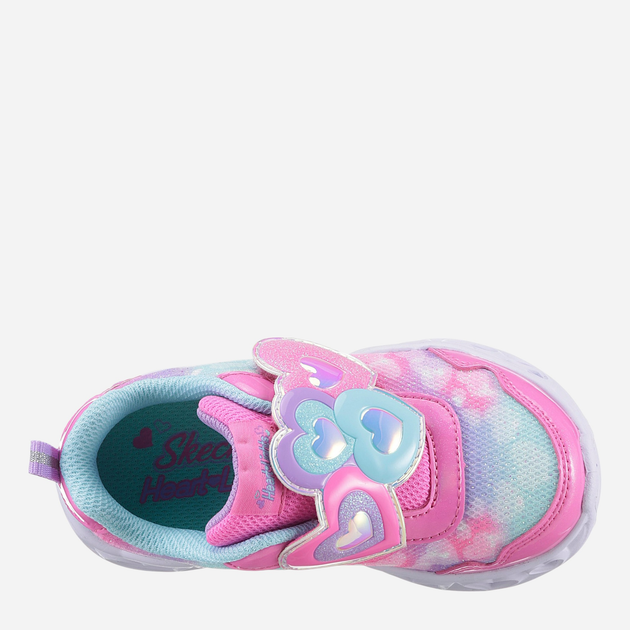Buty sportowe chłopięce Skechers 302693N-PKTQ 21 Różowe (197627289939) - obraz 6