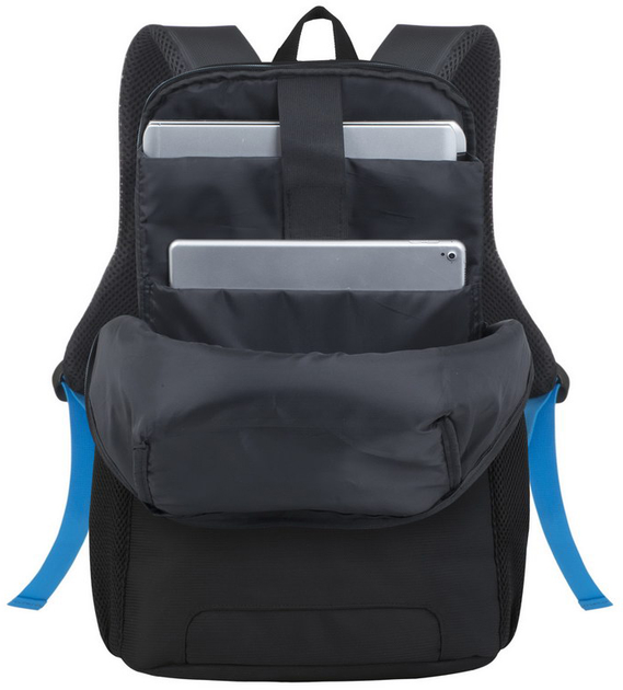 Plecak na laptopa RIVACASE Regent 8068 15.6" Black + butelka sportowa 750 ml (RC8068_BK) - obraz 14