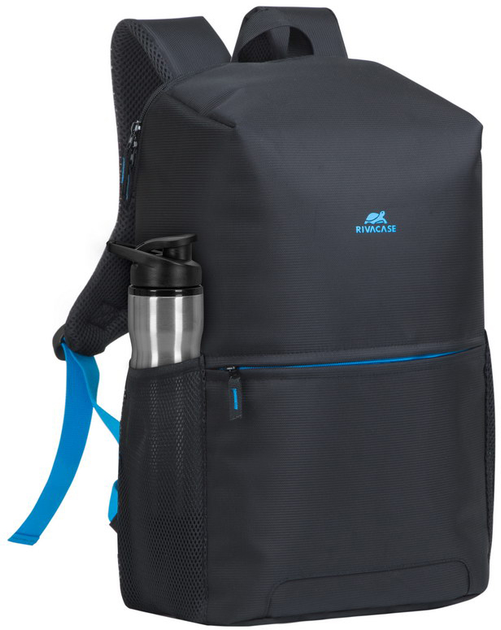 Plecak na laptopa RIVACASE Regent 8068 15.6" Black + butelka sportowa 750 ml (RC8068_BK) - obraz 19