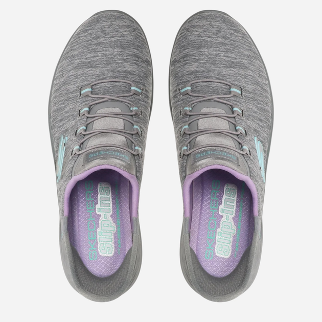 Жіночі кросівки Skechers 149937-GYMT 39 Сірі (196642463805) - зображення 4