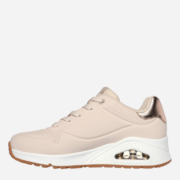 Buty sportowe damskie Skechers 177094-NAT 39.5 Beżowe (197627310800) - obraz 3