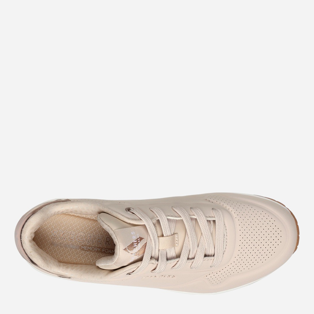 Buty sportowe damskie Skechers 177094-NAT 42 Beżowe (197627310831) - obraz 4