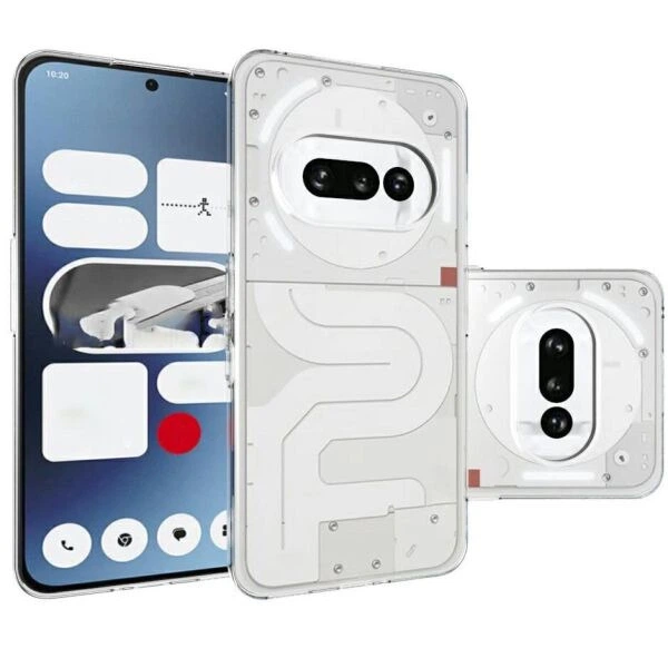 Силиконовый (TPU) чехол Deexe UltraThin для Nothing Phone (3a) - Transparent - Фото 2 Силиконовый (TPU) чехол Deexe UltraThin для Nothing Phone (3a) - Transparent - изображение 2