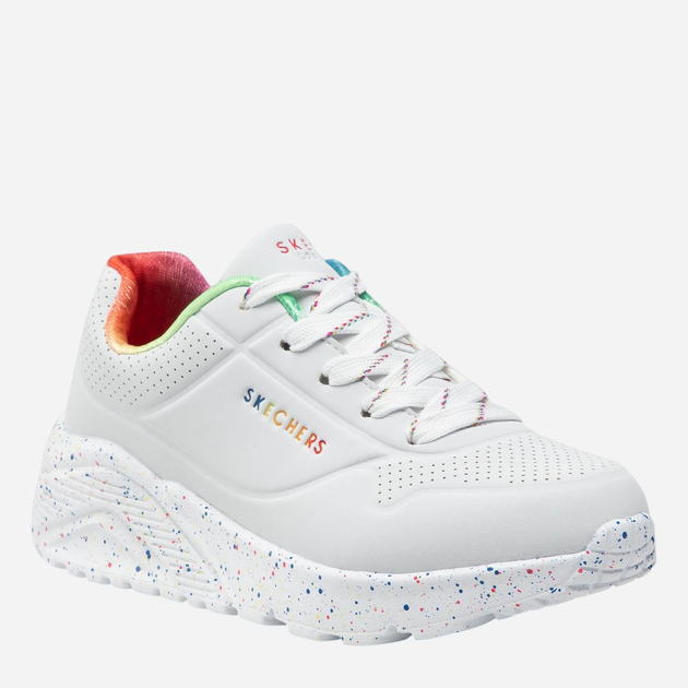 Підліткові кросівки для дівчинки Skechers 310456L-WMLT 39 Білі (195969331231) - зображення 4