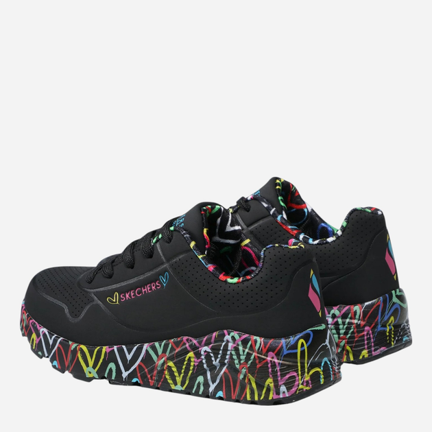 Buty sportowe chłopięce Skechers 314976L-BKMT 36 Czarne (195969054598) - obraz 3