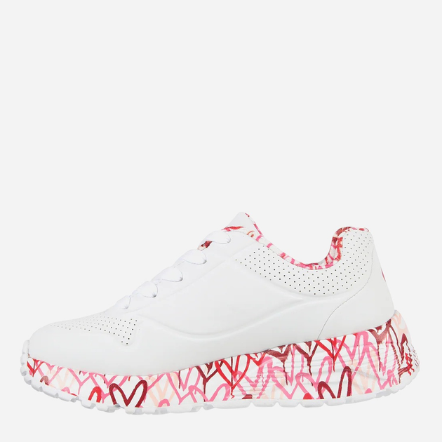 Дитячі кросівки для дівчинки Skechers 314976L-WRPK 27 Білі (195969525944) - зображення 3