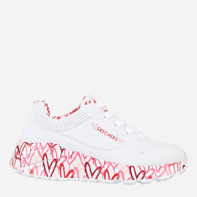 Buty sportowe chłopięce Skechers 314976L-WRPK 34 Białe (195969526040) - obraz 1