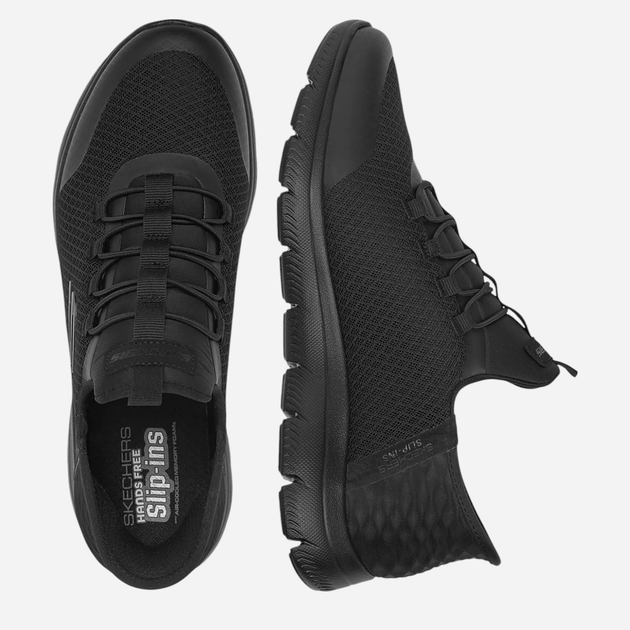 Дитячі кросівки для хлопчика Skechers 403833L-BBK 27.5 Чорні (197976426016) - зображення 5