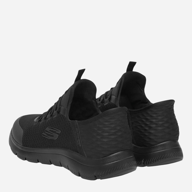 Klapki chłopięce Skechers 403833L-BBK 37.5 Czarne (197976426160) - obraz 3