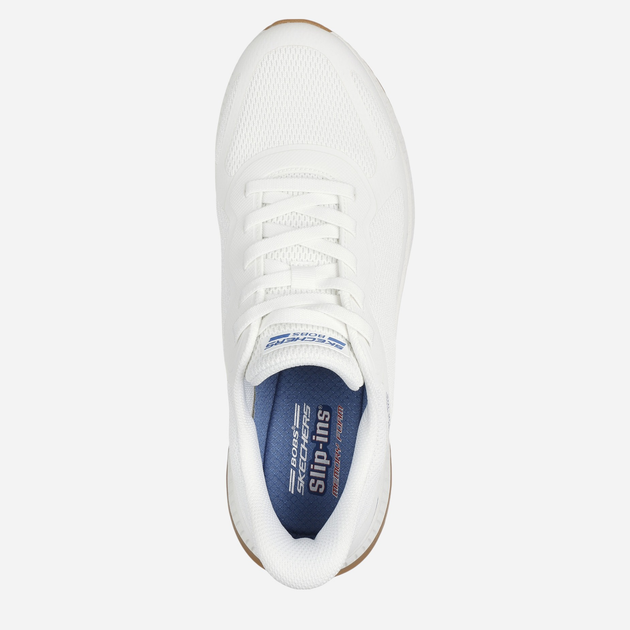 Buty sportowe męskie Skechers 118423-WHT 50.5 Białe (198376764197) - obraz 4