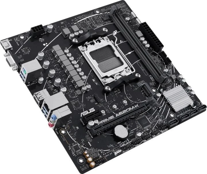Материнська плата Asus Prime A620M-K - зображення 4