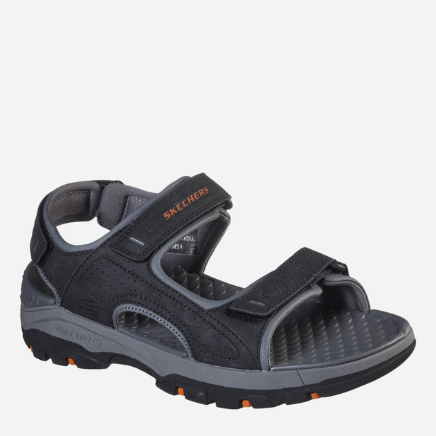 Sandały męskie sportowe Skechers 204105-BLK 42.5 Czarne (194428490922) - obraz 2