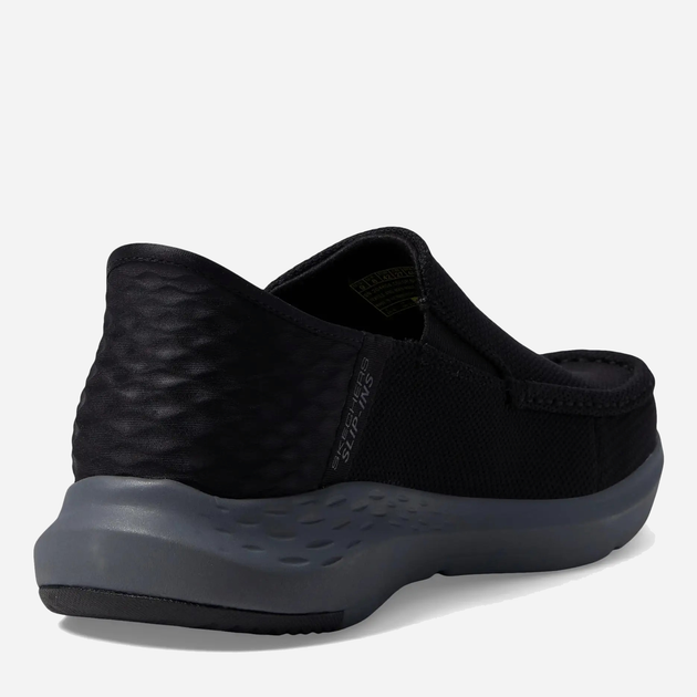 Чоловічі мокасини Skechers 204804-BKCC 41 Чорні (196989820453) - зображення 3
