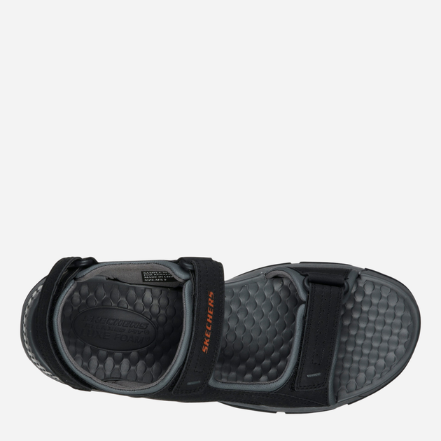 Чоловічі сандалії Skechers 204105-BLK 47.5 Чорні (194428173474) - зображення 4
