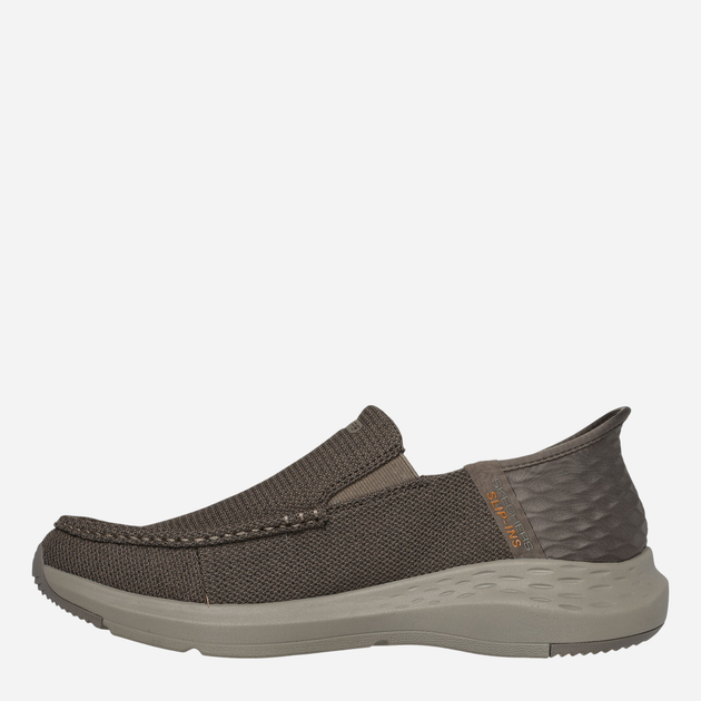 Mokasyny męskie Skechers 204804-TPE 44 Szaro-beżowe (196642548281) - obraz 4