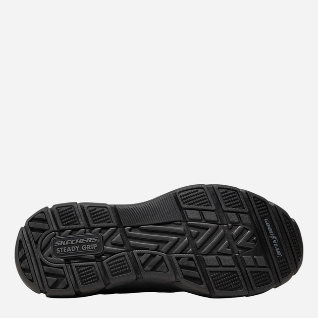 Półbuty męskie skórzane Skechers 204810-BBK 43 Czarne (197976500709) - obraz 5
