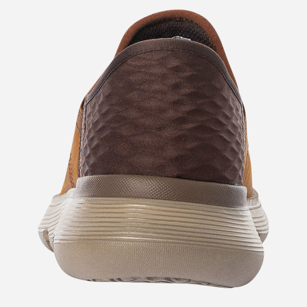 Buty derby męskie skórzane Skechers 205046-CDB 42.5 Brązowe (196989359779) - obraz 5