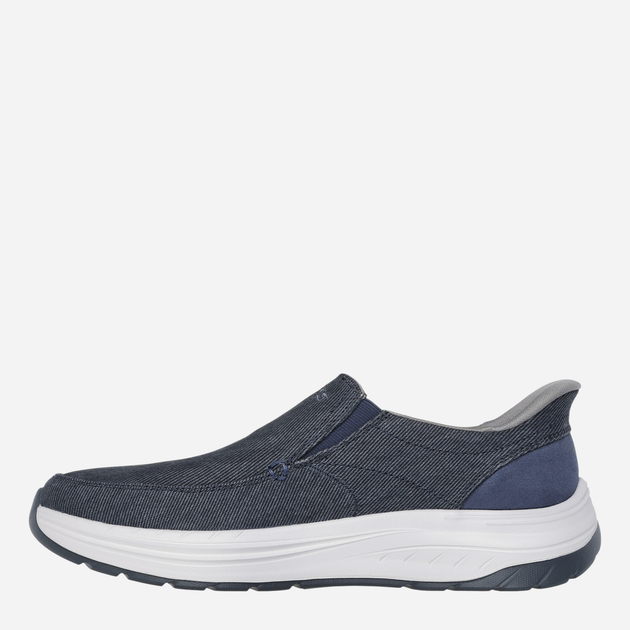 Чоловічі сліпони Skechers 205356-NVY 40 Сині (198376532543) - зображення 3