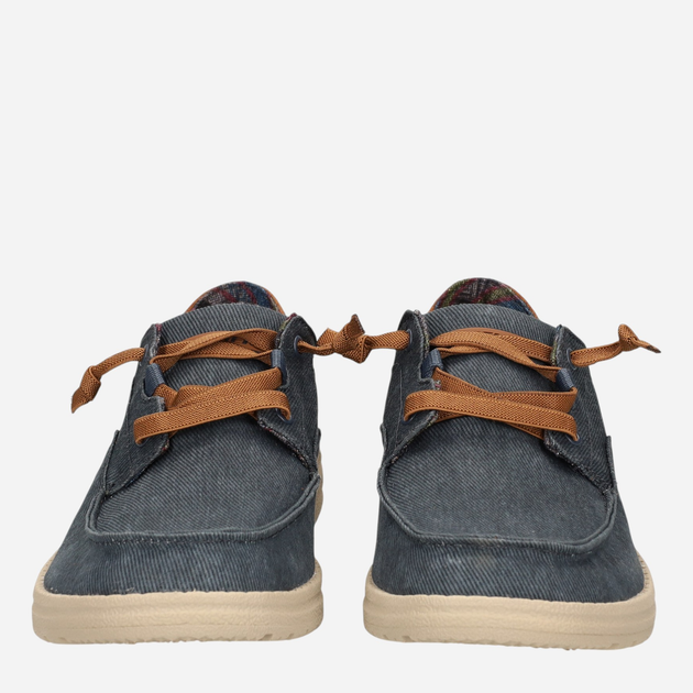 Półbuty męskie Skechers 210116-NVY 45 Niebieskie (194428923925) - obraz 4