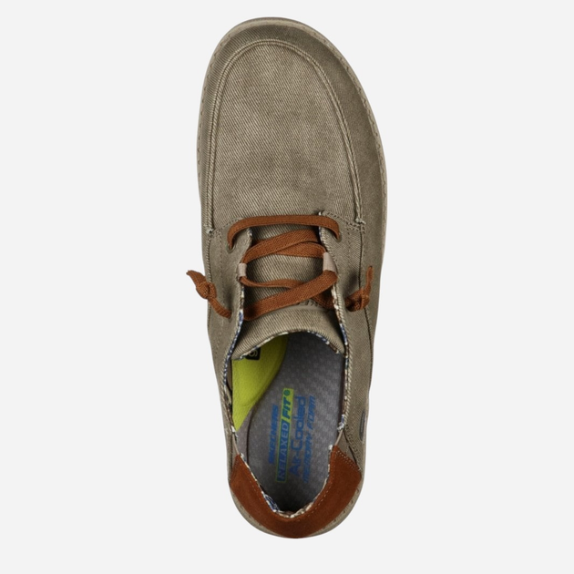 Półbuty męskie Skechers 210116-TPE 43 Szaro-beżowe (194428924038) - obraz 4
