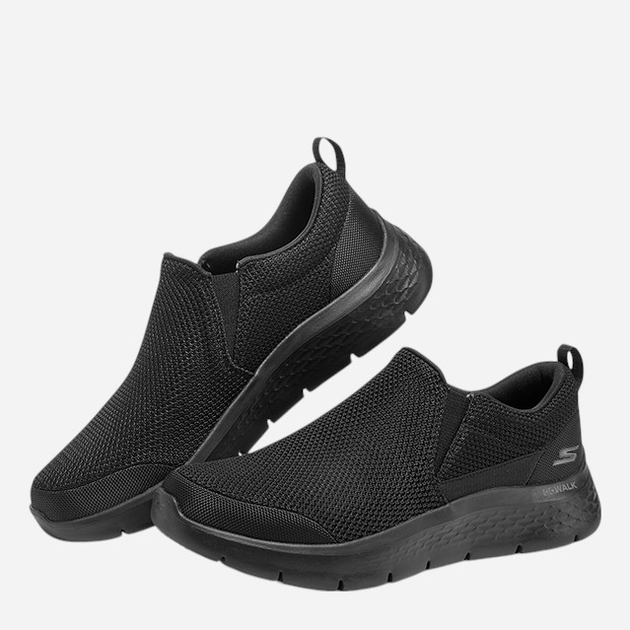 Buty wsuwane męskie sportowe Skechers 216492-BBK 41 Czarne (196642806572) - obraz 4
