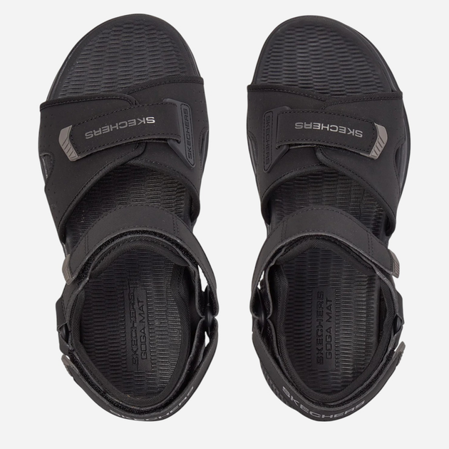 Чоловічі сандалії Skechers 229097-BBK 48 Чорні (195969999998) - зображення 4