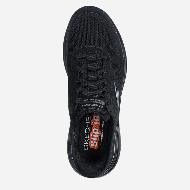 Buty sportowe męskie Skechers 232459-BBK 48.5 Czarne (196989633640) - obraz 4