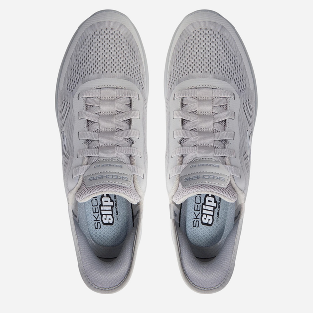 Чоловічі кросівки Skechers 232459-GRY 42.5 Сірі (197627547336) - зображення 4