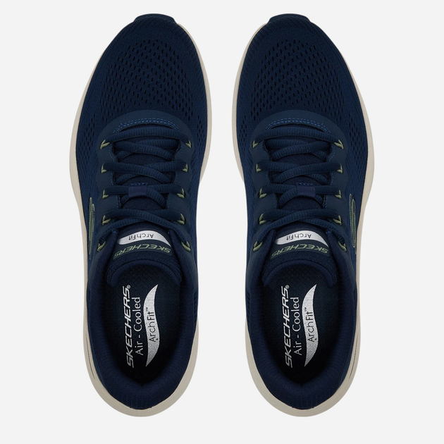 Чоловічі кросівки Skechers 232700-NVY 43 Темно-сині (197627012780) - зображення 4