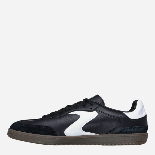 Tenisówki męskie do kostki Skechers 254150-BKW 43 Czarne (198376193355) - obraz 3