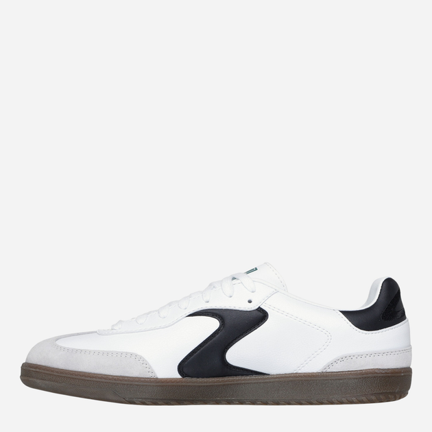 Чоловічі кеди низькі Skechers 254150-WBK 44 Білі (198376193782) - зображення 3