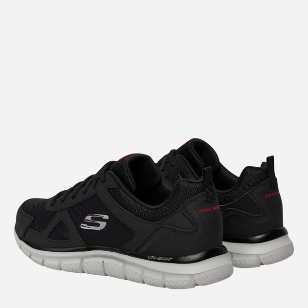 Buty sportowe męskie Skechers 52631-BKRD 41.5 Czarne (192283296253) - obraz 4