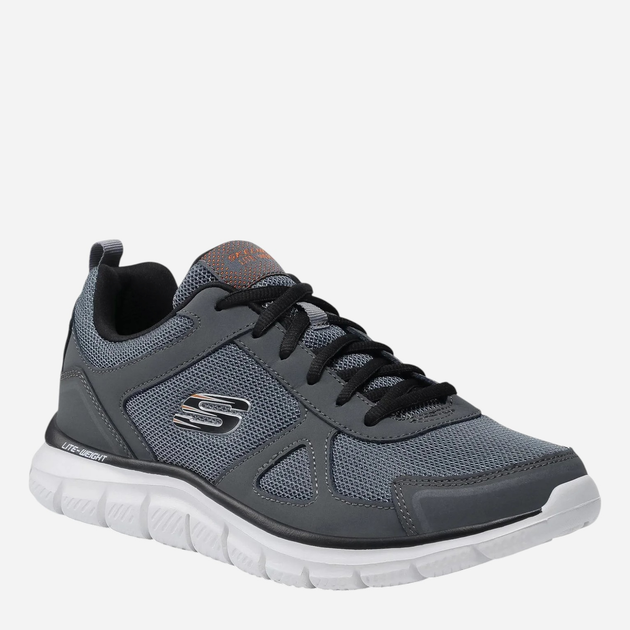 Чоловічі кросівки Skechers 52631-CCBK 42 Сірі (192283613937) - зображення 3